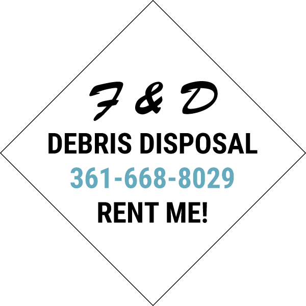 F & D Debris Disposal Logo